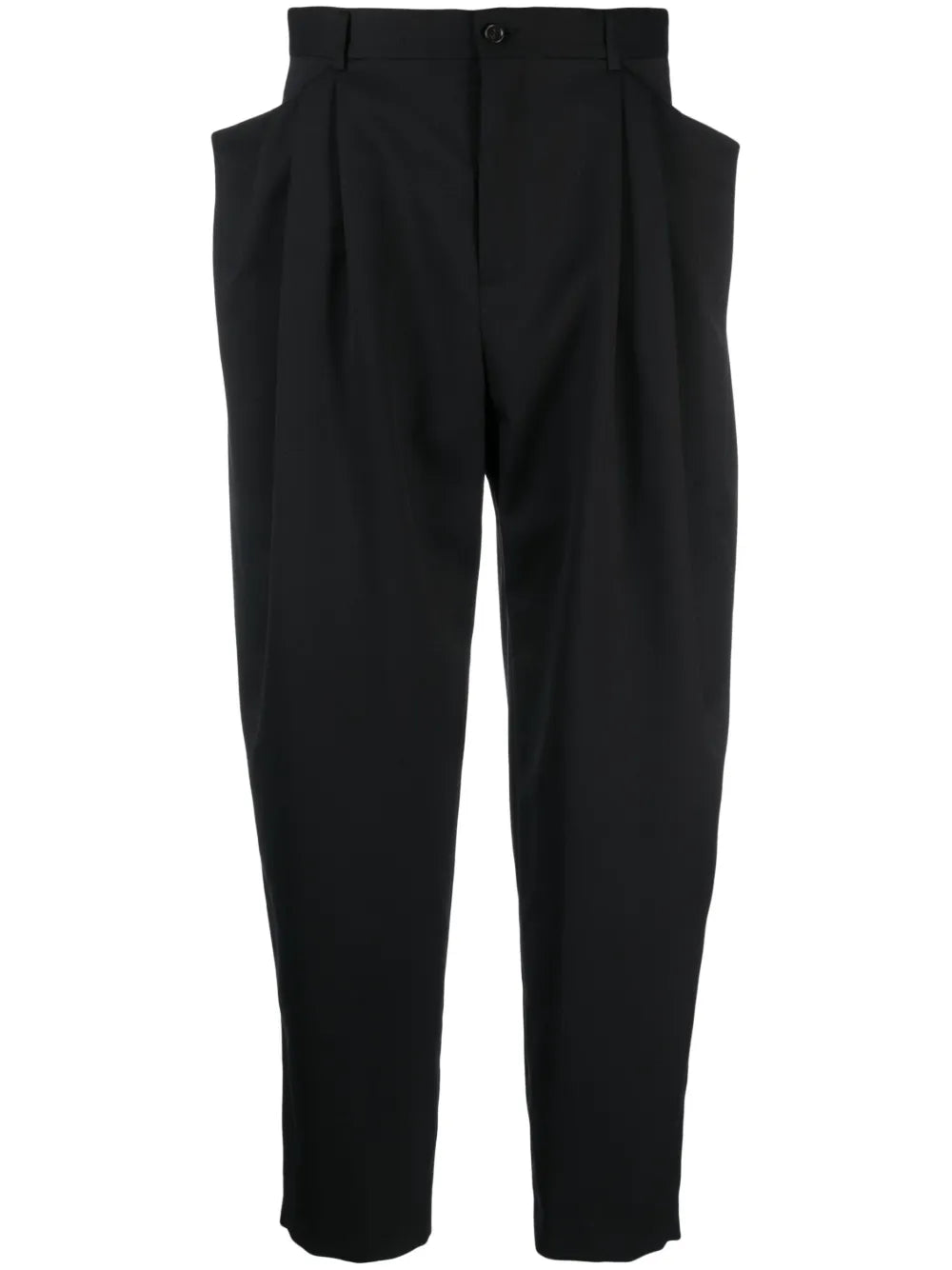 Pleat-Detailing Tailored Trousers