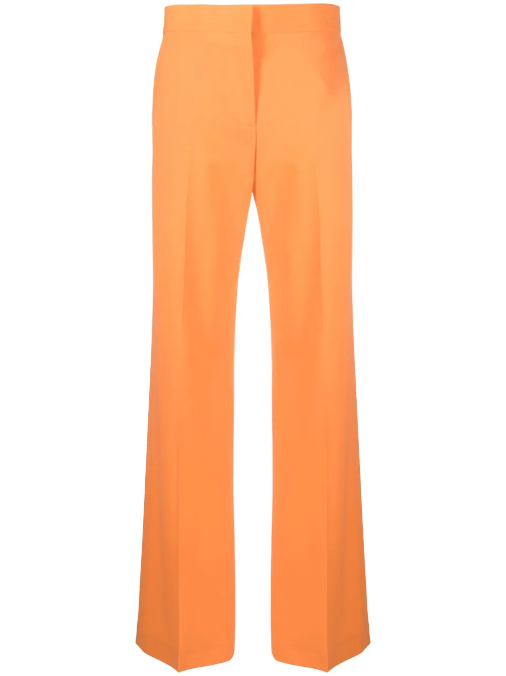Straight-Leg Cut Trousers