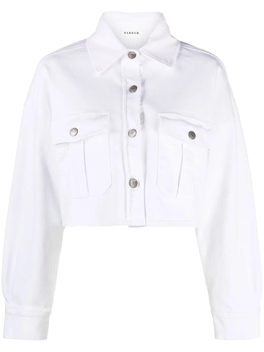 Cropped Cotton Jacket