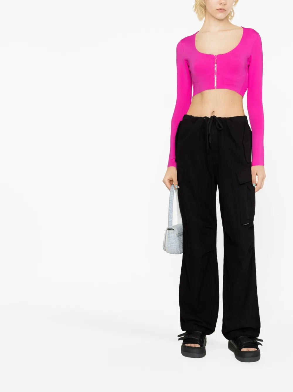 Straight-Leg Cargo Trousers