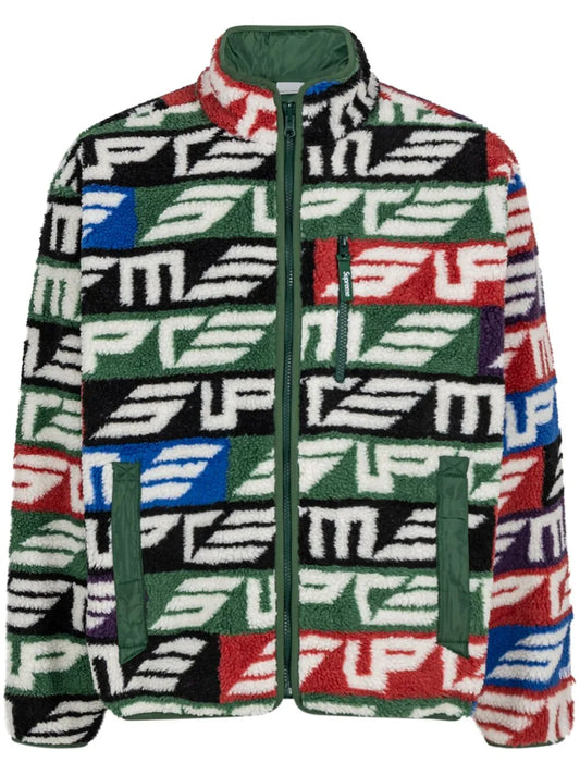 Geo Reversible Windstopper Fleece Jacket