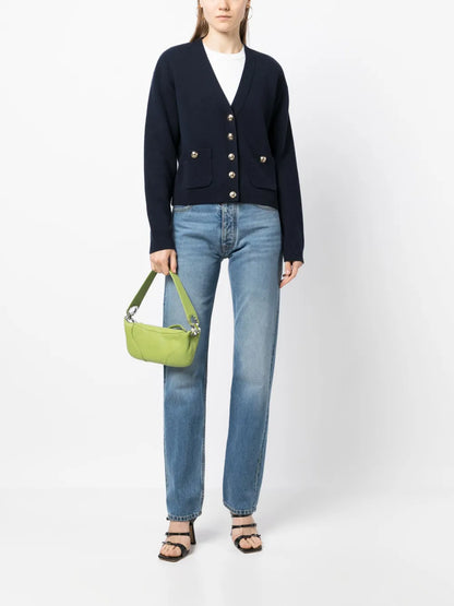 V-Neck Long-Sleeve Cardigan