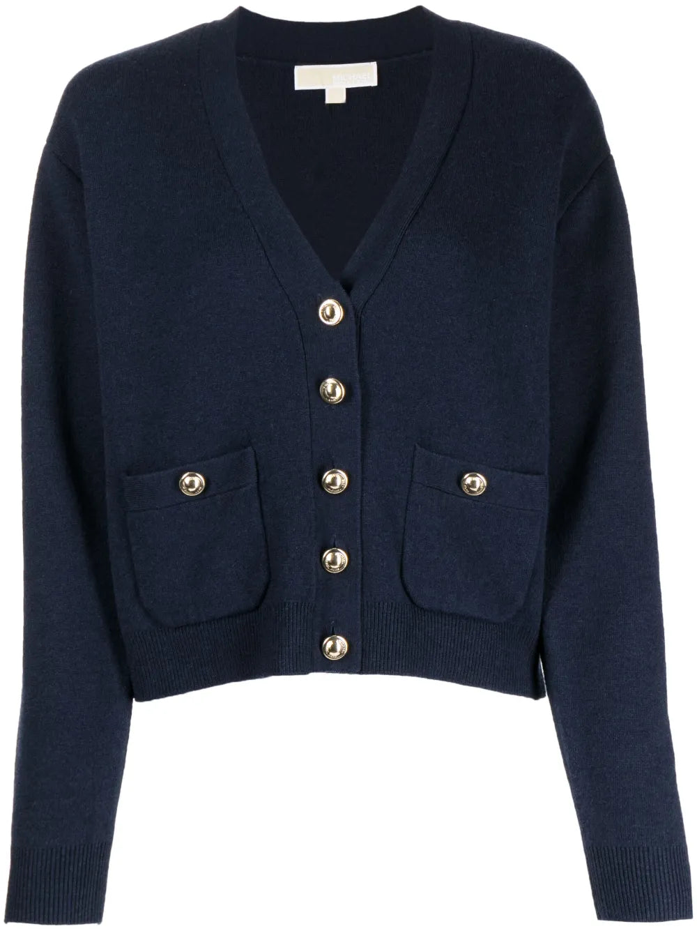 V-Neck Long-Sleeve Cardigan