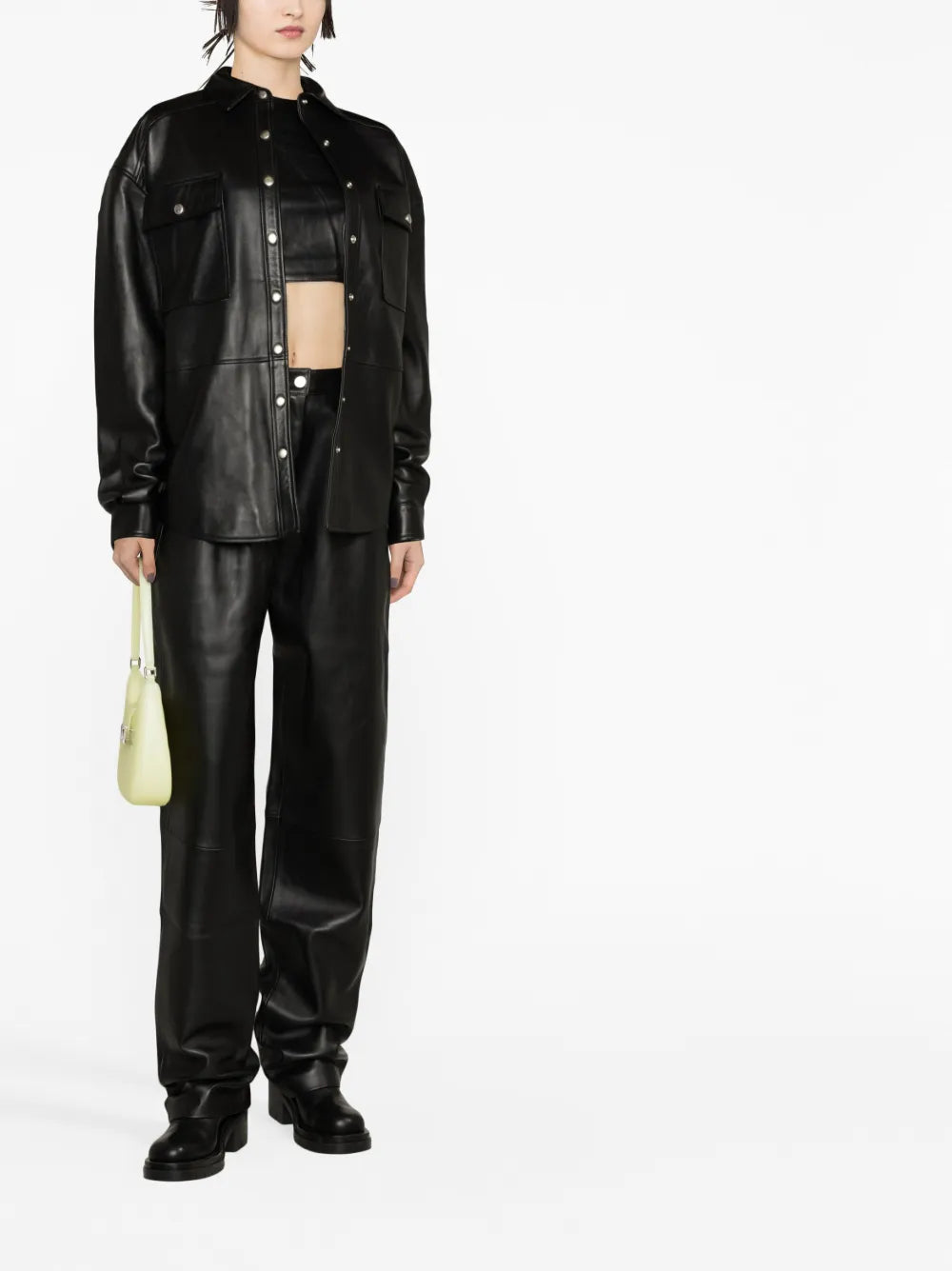 Polished-Finish Long-Sleeve Shirt