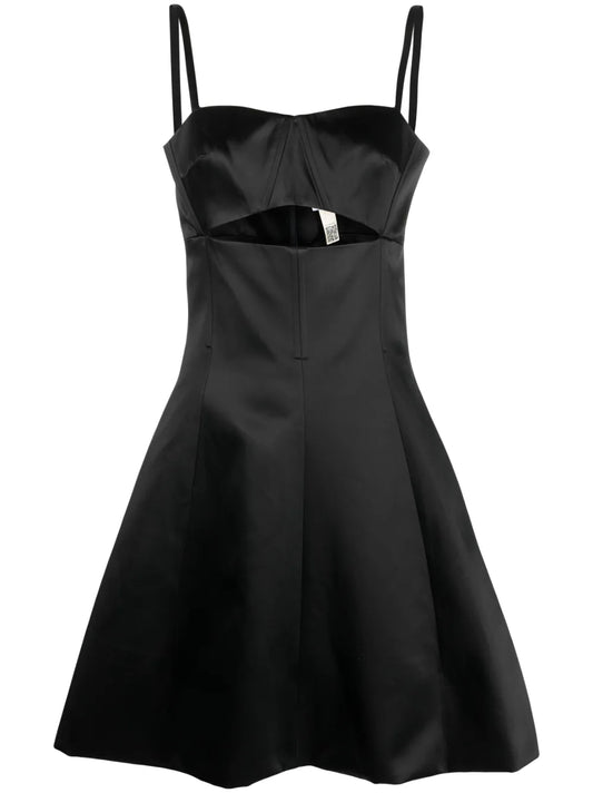 Cut-Out Detail A-Line Minidress