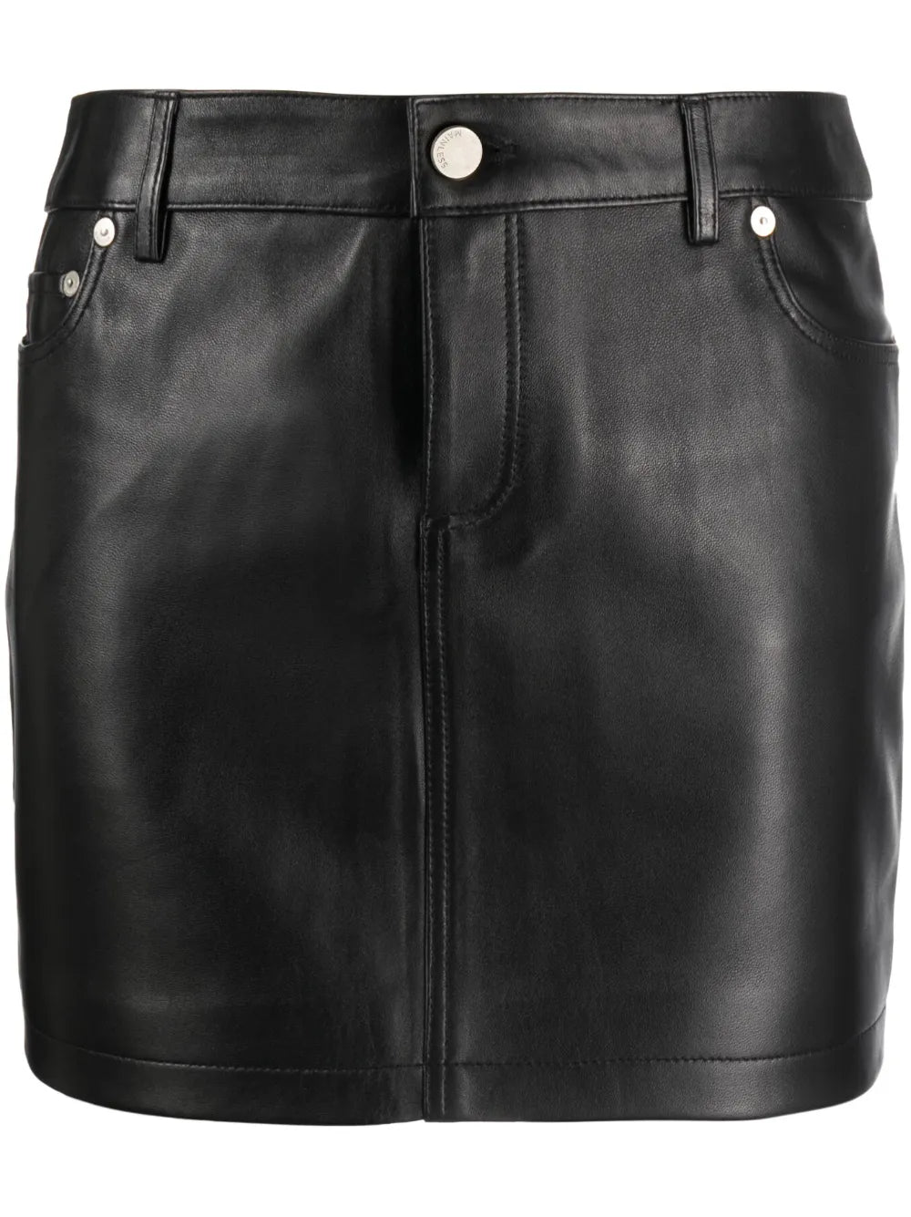 Leather Mini Skirt