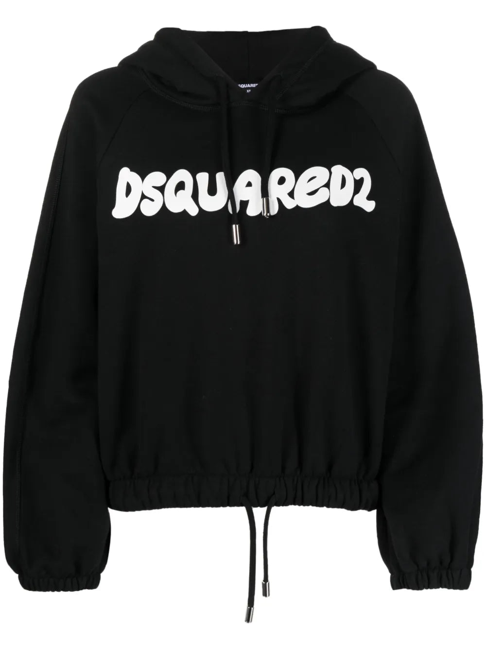 Logo-Print Long-Sleeve Hoodie