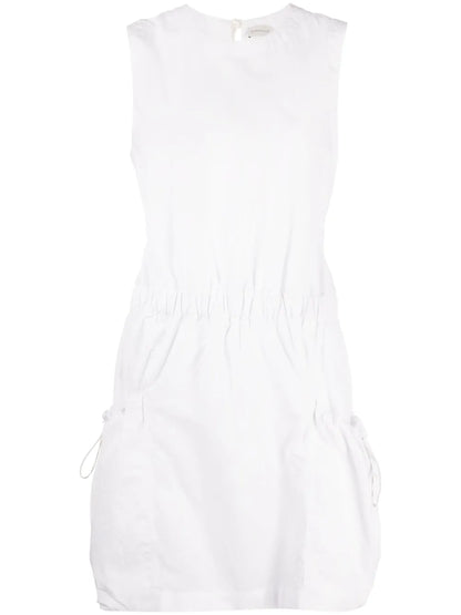 Sleeveless Cotton Mini Dress