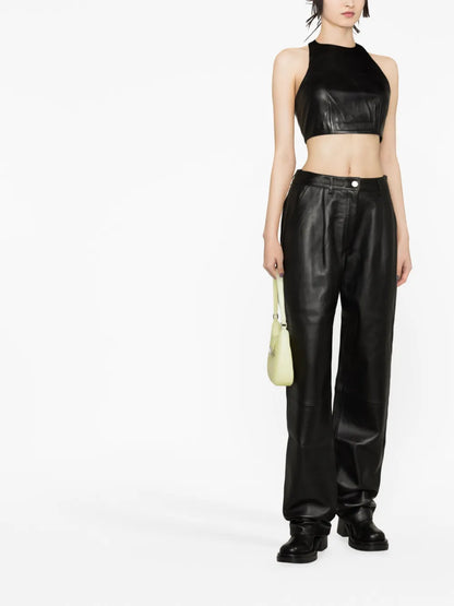Sleeveless Cropped Top