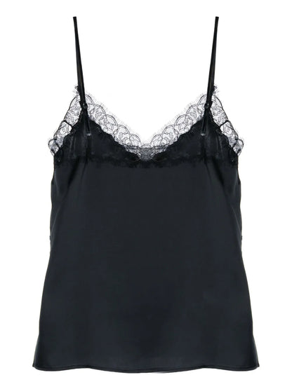 Gwen Sleeveless Silk Top