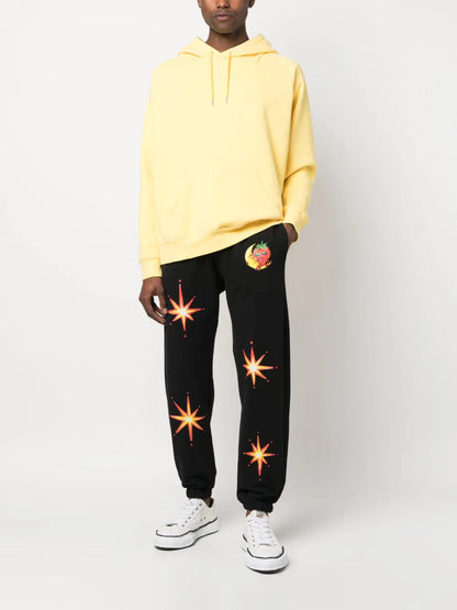 Star-Print Track Pants