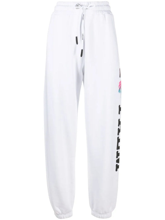 Logo-Print Cotton Track Pants