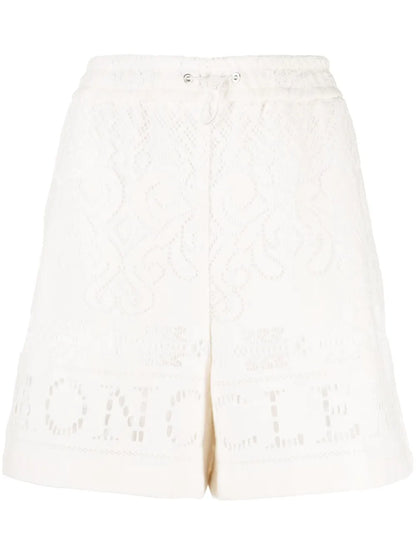 Crochet Drawstring Shorts