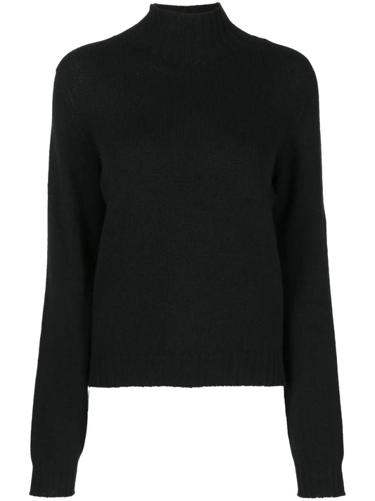 Kensington High-Neck Cashmere Top