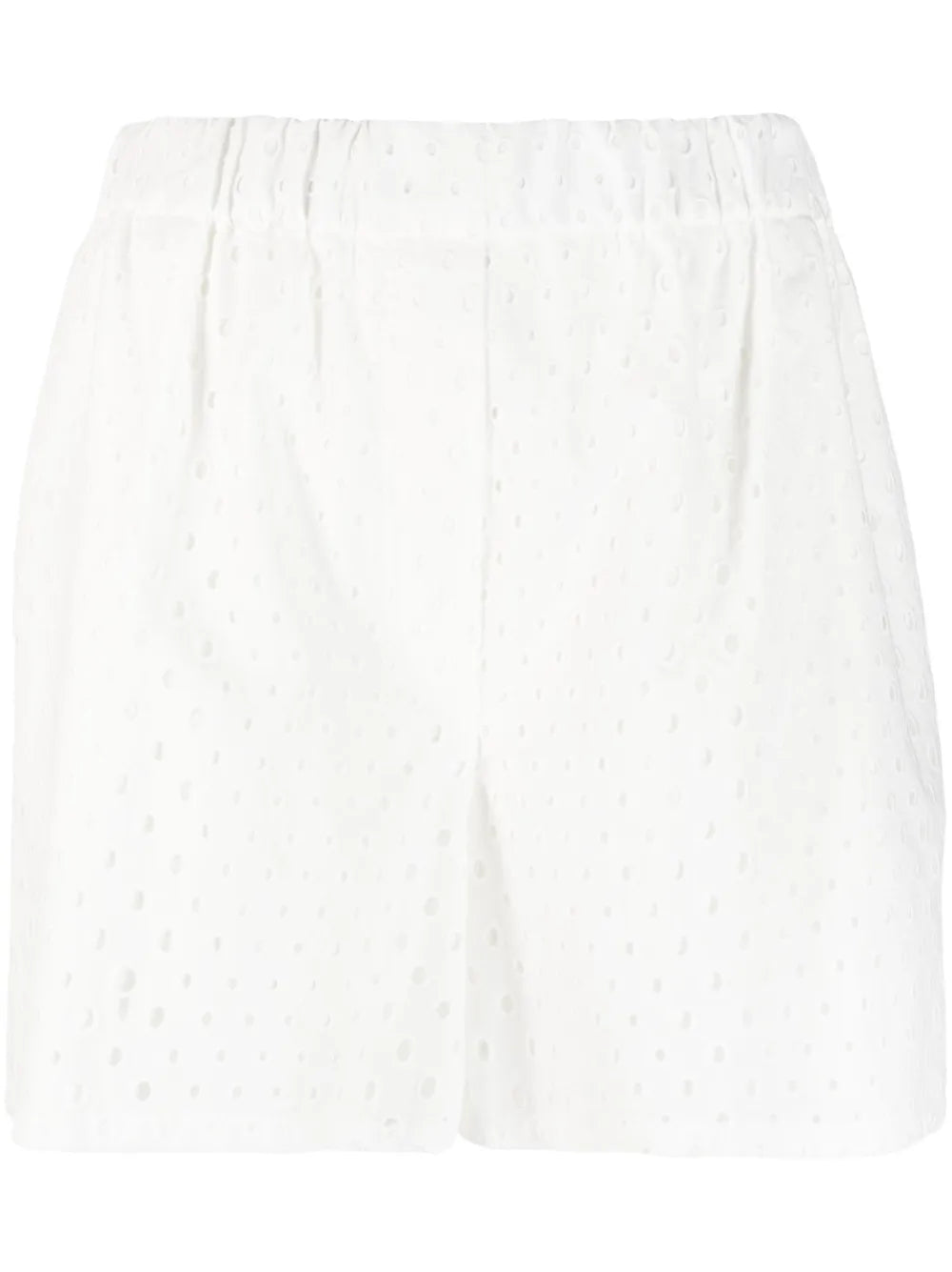 Broderie Anglaise Cotton Shorts