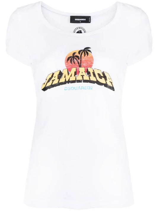 Logo-Print Crew-Neck T-Shirt