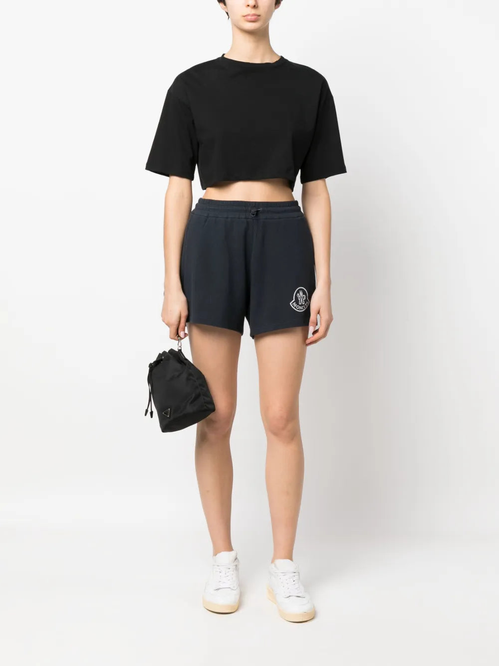 Drawstring Cotton Shorts