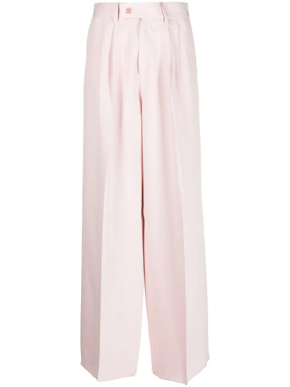 Wide-Leg Tailored Trousers