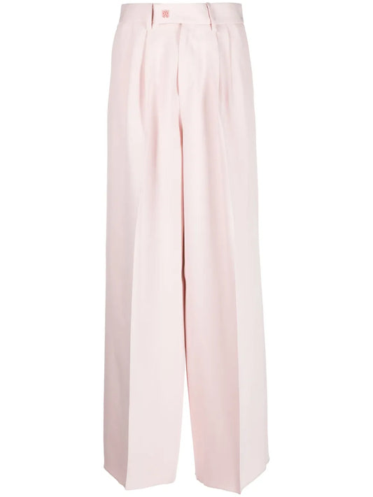 Wide-Leg Tailored Trousers