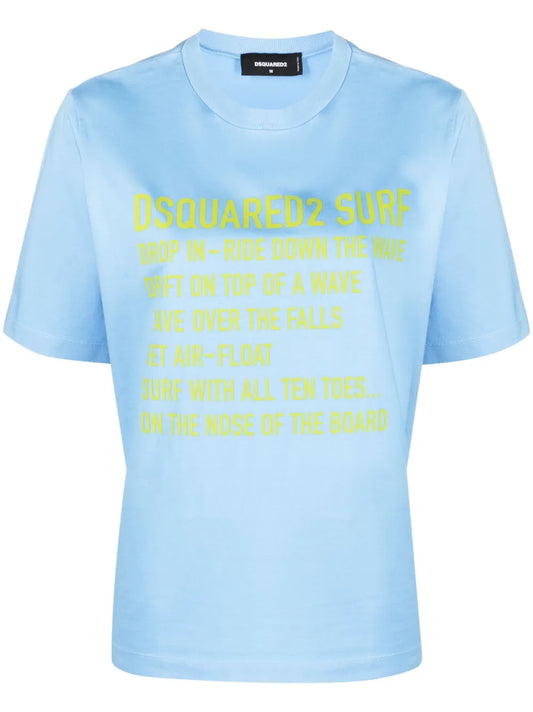 Logo-Print Detail T-Shirt