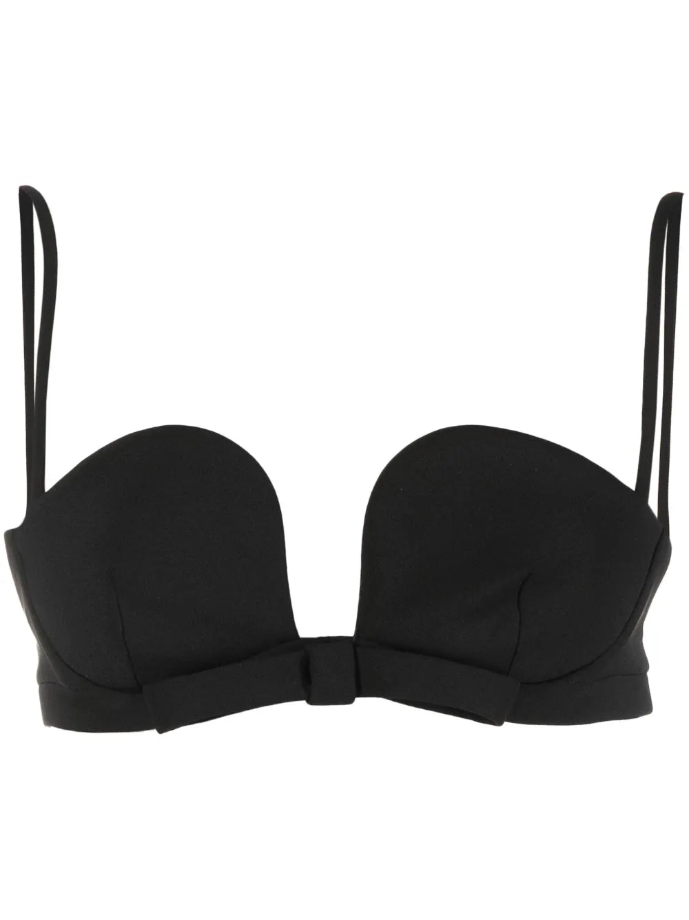 Bow-Detail Cropped Top