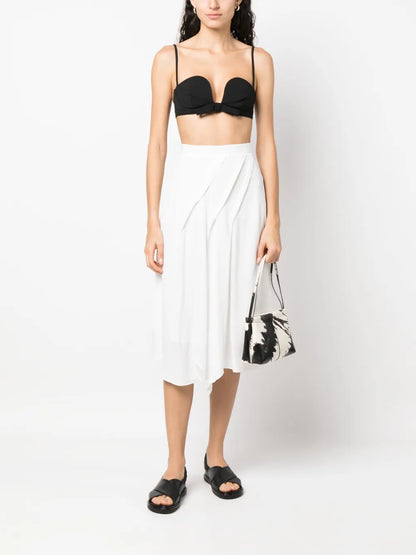 Bow-Detail Cropped Top