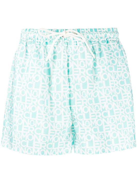Logo-Print Drawstring Shorts