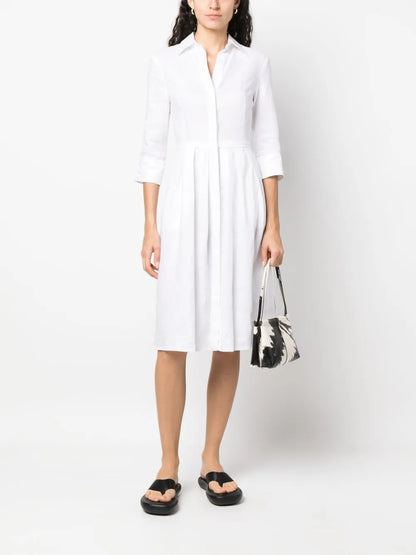 Long-Sleeve Shirt Dress