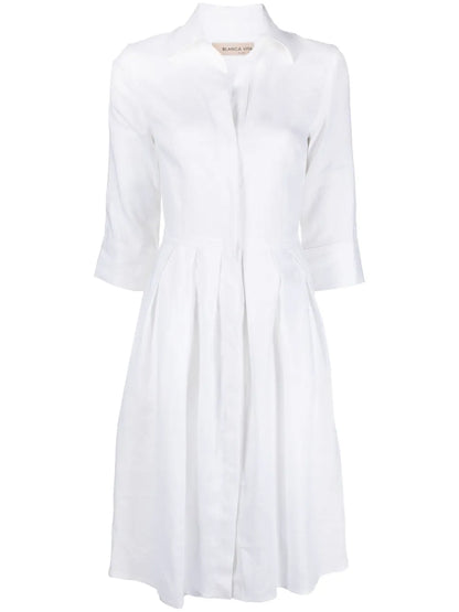 Long-Sleeve Shirt Dress