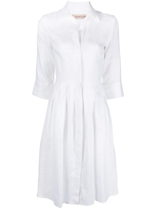 Long-Sleeve Shirt Dress