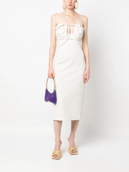Tailored Strapless Dress