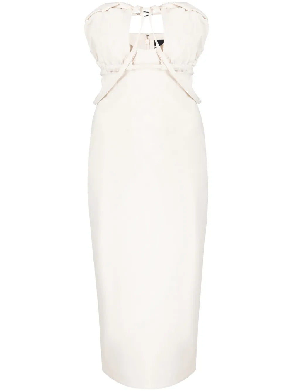 Tailored Strapless Dress