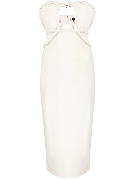 Tailored Strapless Dress