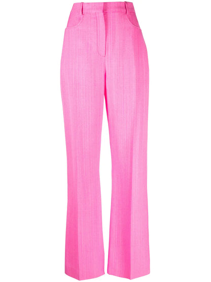 Le Pantalon Sauge Flared Trousers