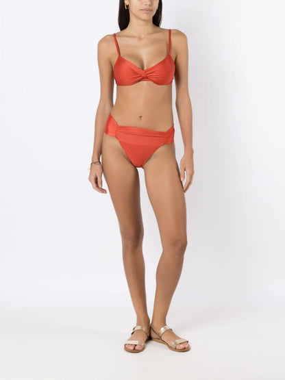 Jasper Ruched Bikini Bottoms