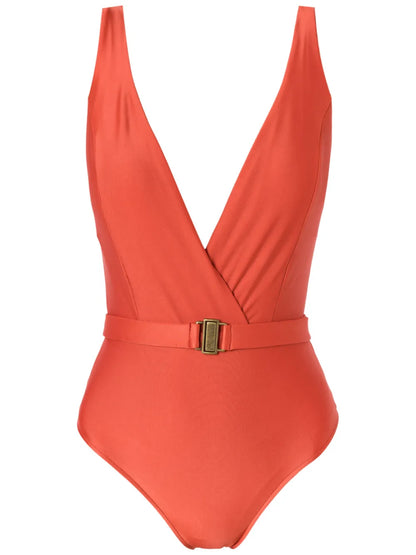 Evita Liso V-Neck Swimsuit
