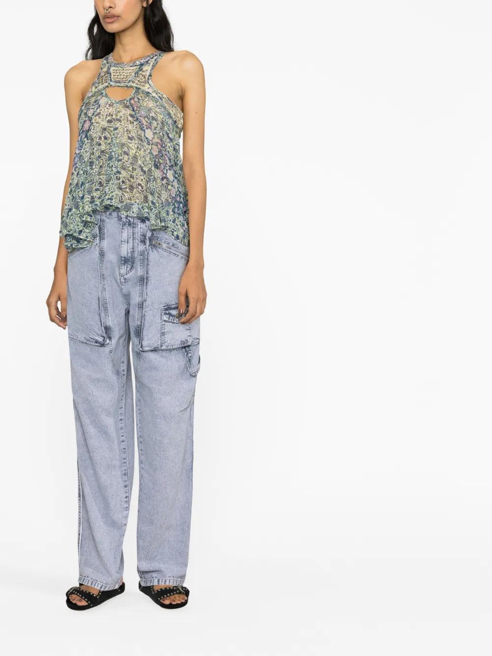 Onyle Draped Tank Top
