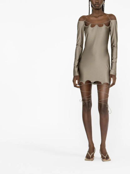 Lyna Off-Shoulder Minidress