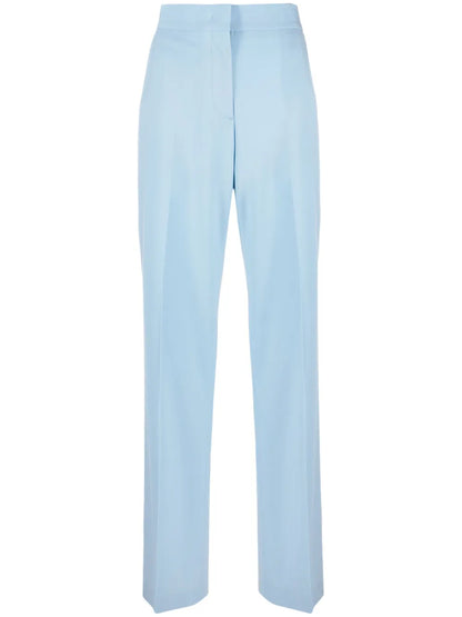 High-Waisted Virgin Wool Trousers