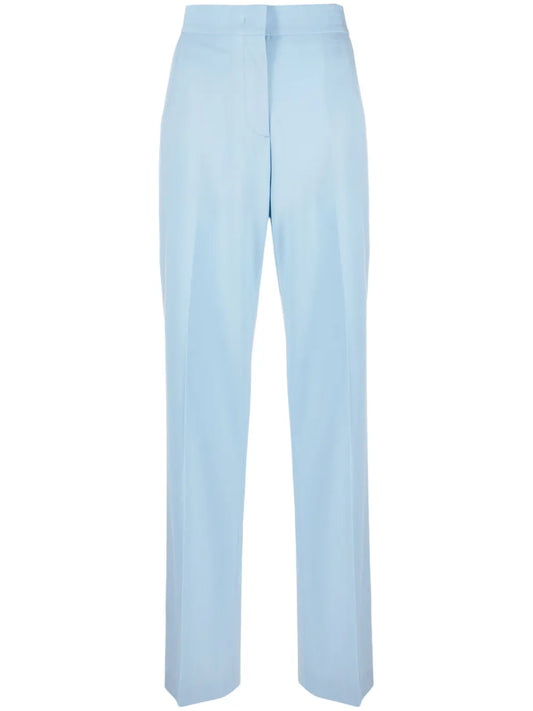 High-Waisted Virgin Wool Trousers
