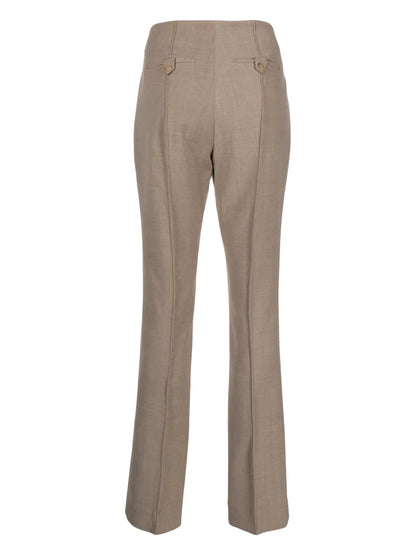 Front-Slit Trousers