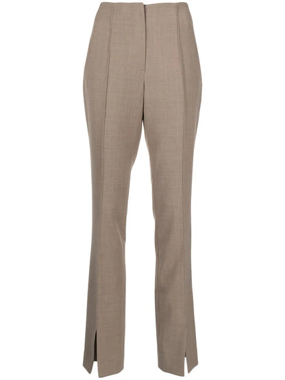 Front-Slit Trousers