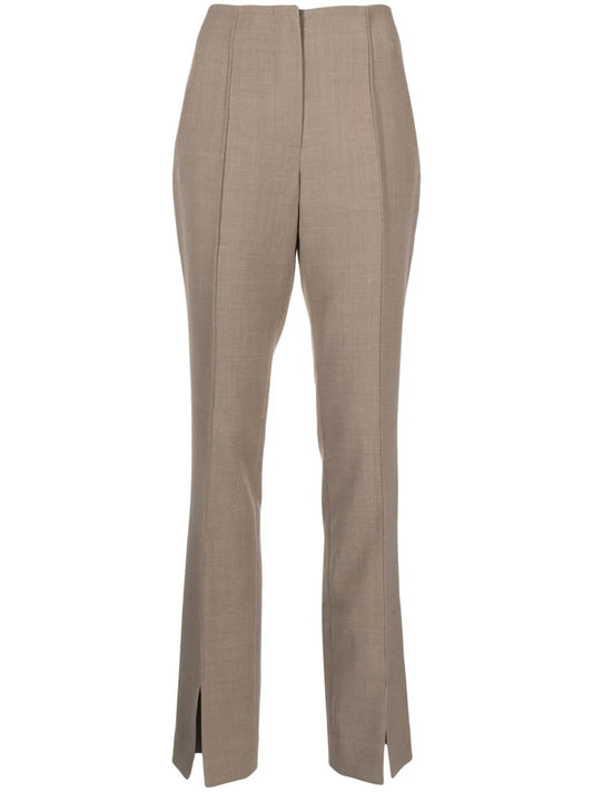 Front-Slit Trousers