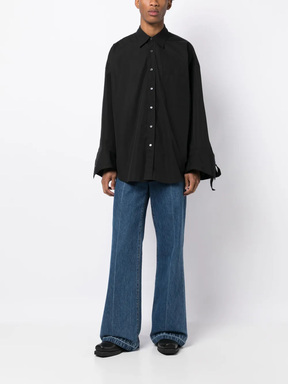 Oversized String Shirt