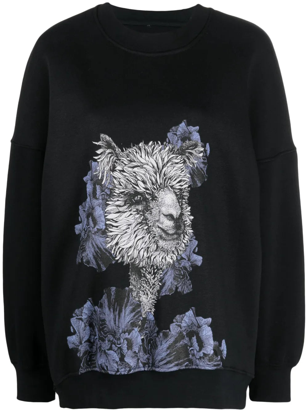 Graphic-Print Jumper
