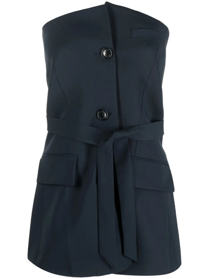 Off-Shoulder Suit Top