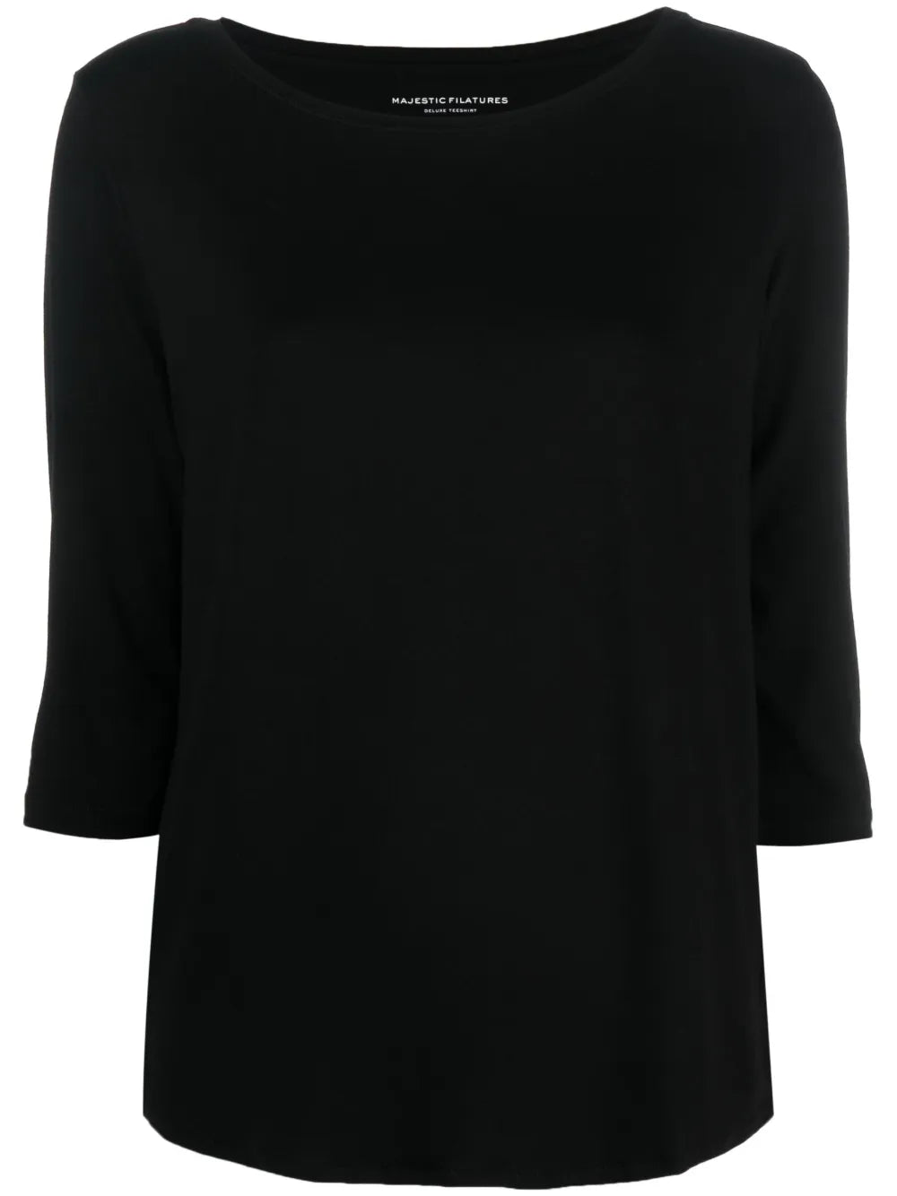 Boat-Neck Jersey Top