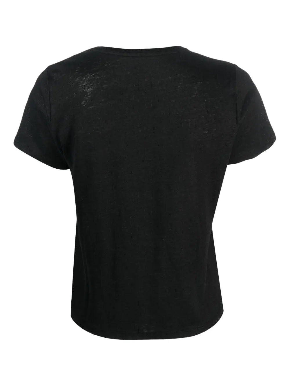 V-Neck Linen T-Shirt