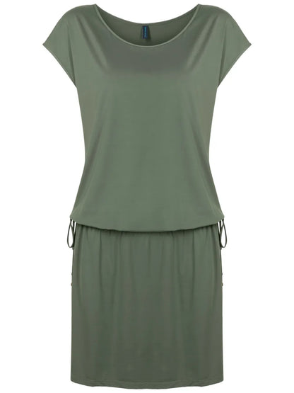 Shiva Adjustable-Waist Short Dress