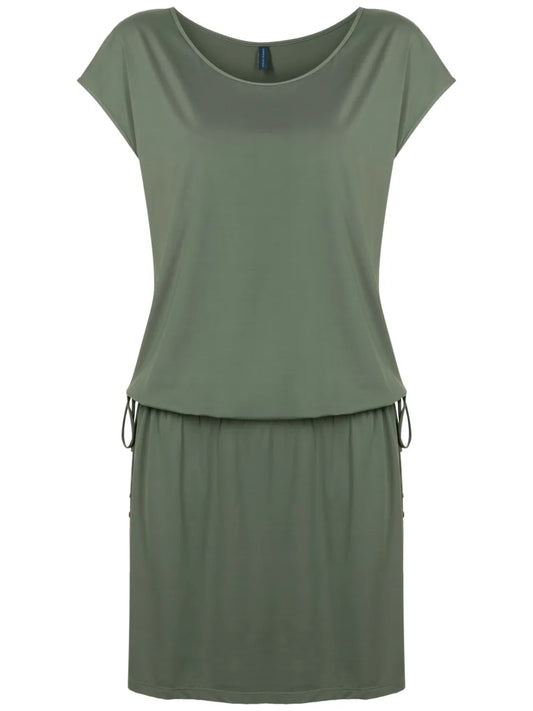 Shiva Adjustable-Waist Short Dress